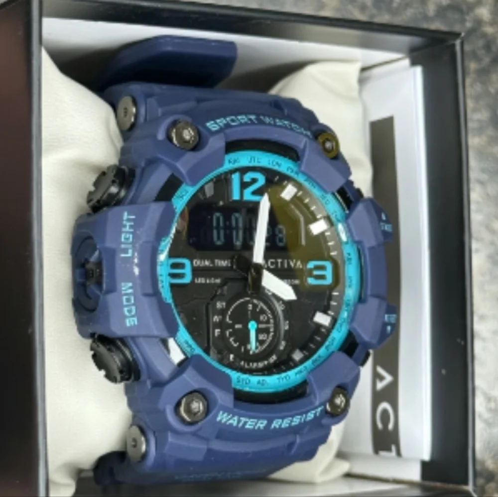 Activa Vextron X Invicta Digital‎ Mens Blue Watch